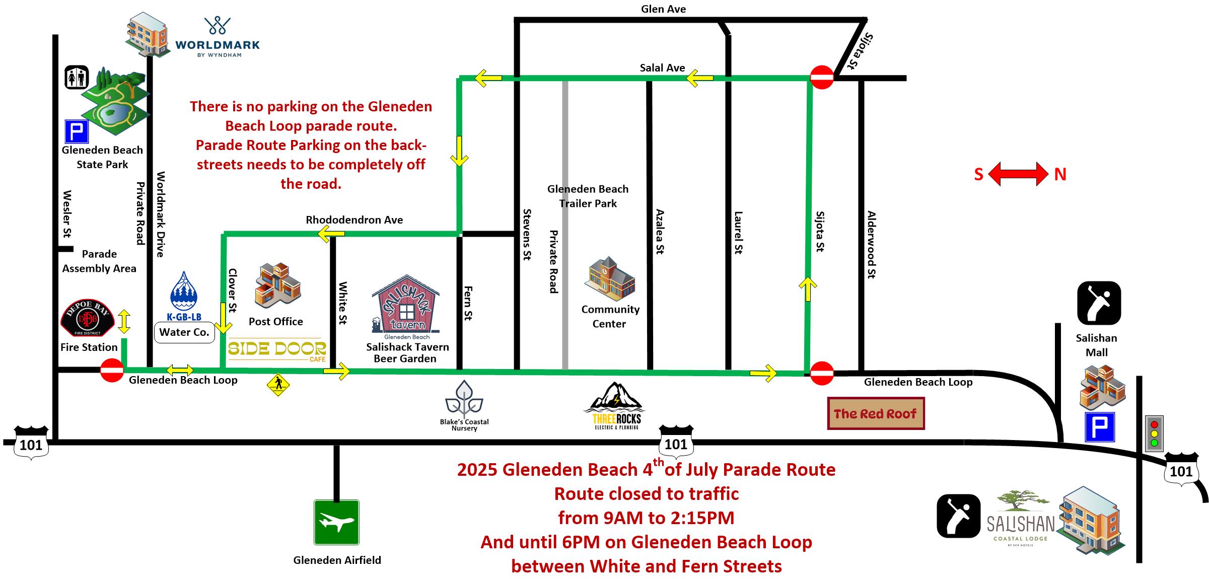 2025 Parade Map